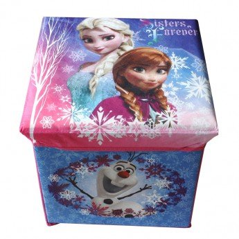 Pouf de Rangement Reine des Neiges Frozen