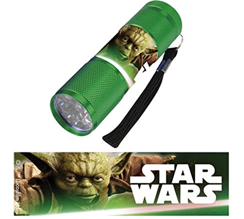 Lampe Torche à Leds Star Wars Vert Yoda