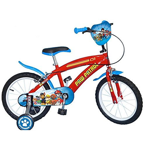 Vélo disney Pat' Patrouille 16 pouces Paw Patrol