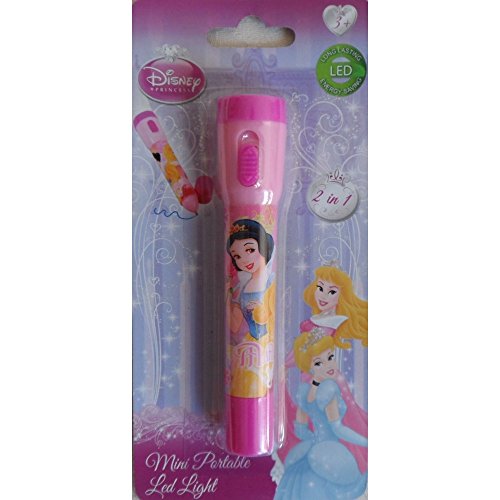 Lampe de poche + crayon Princesse Disney enfant