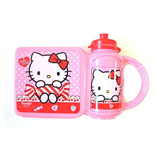Boîte à goûter + gourde Hello Kitty Disney