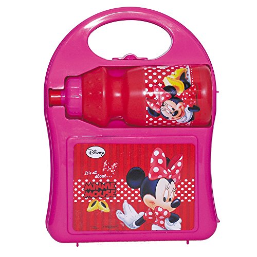 Ensemble boîte à goûter + gourde Minnie Disney ...