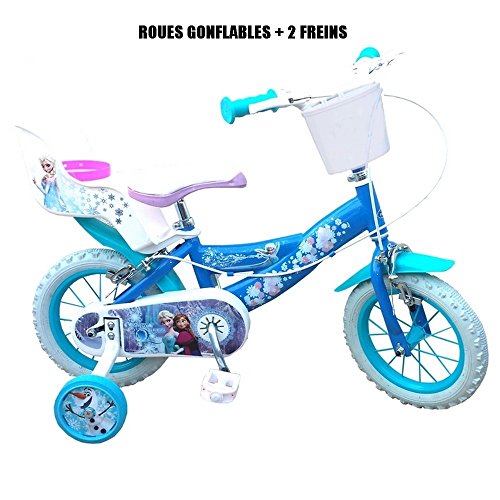 Vélo officiel La reine des Neiges 12 pouces Dis...