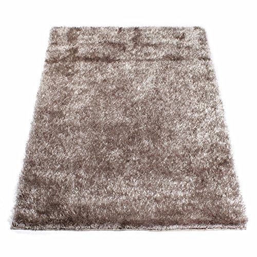 Tapis Shaggy Taupe 50 x 90 cm