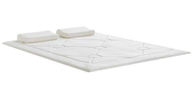 BULTEX Pack surmatelas 160x200 cm + 2 oreillers...