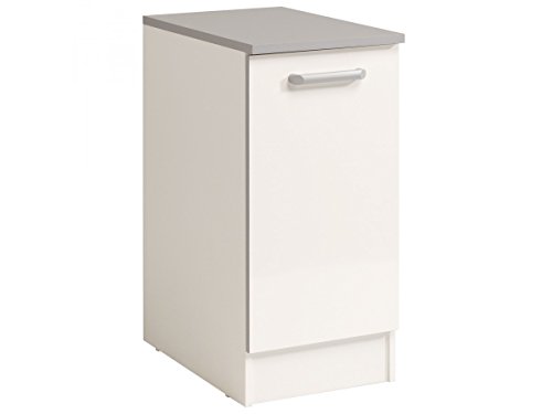AltoBuy Luna Blanc - Meuble Bas 1P 40cm code EAN 3663738153478 