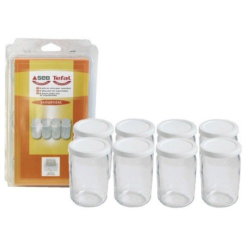 POTS VERRE + COUVERCLES POUR YAOURTIERE SEB - 9...