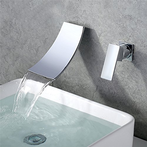 Robinet de baignoire mural mitigeur salle de ba...
