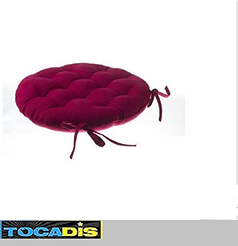 GALETTE DE CHAISE RONDE DIAMETRE 40 - 10 COULEU...