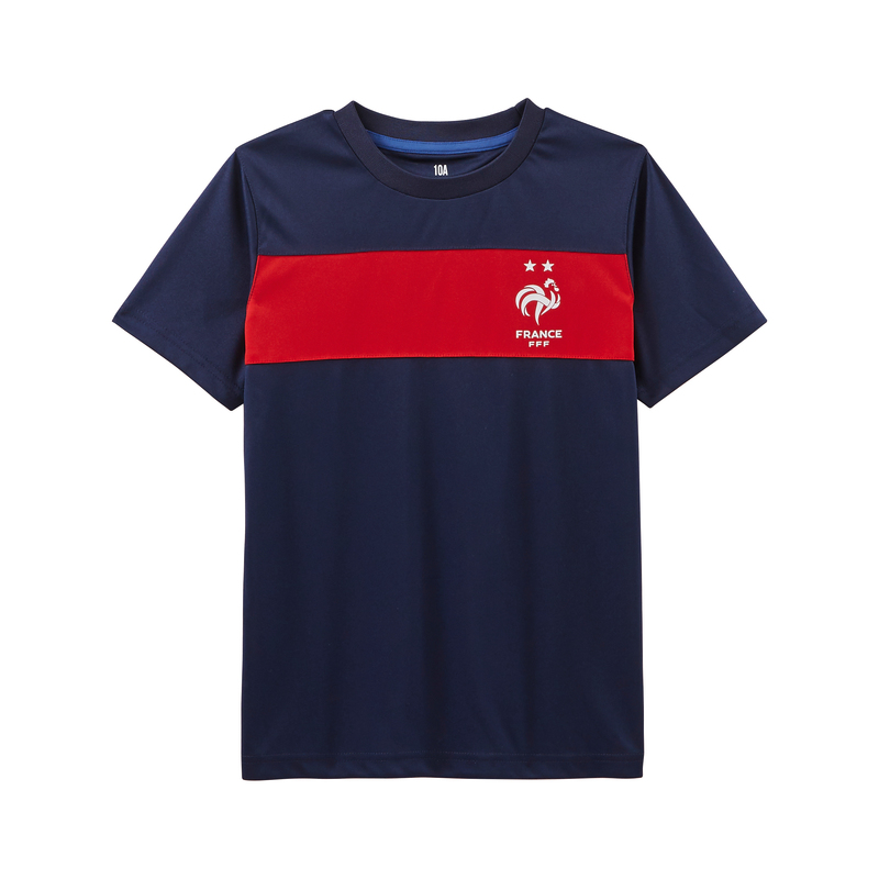 ENSEMBLE SHORT ET TEE SHIRT FOOT GARCON FFF