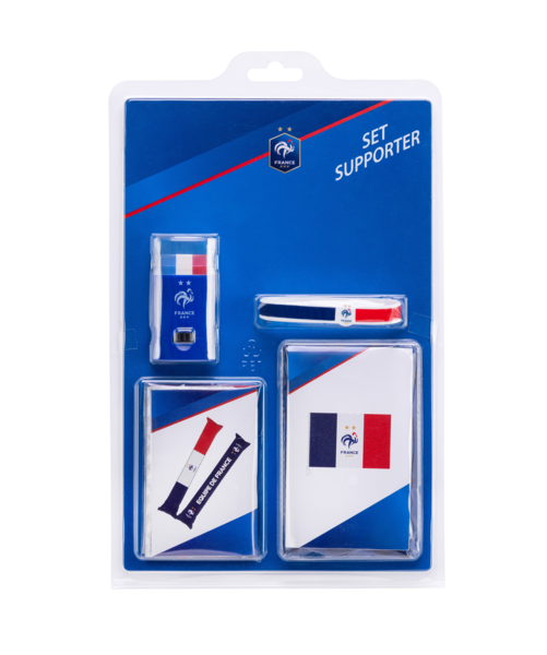 Set du supporter 4 articles FFF sous licence of...