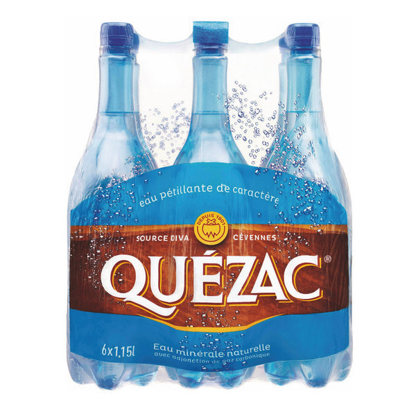 quezac Eau minérale gazeuse code EAN 3664320011510 