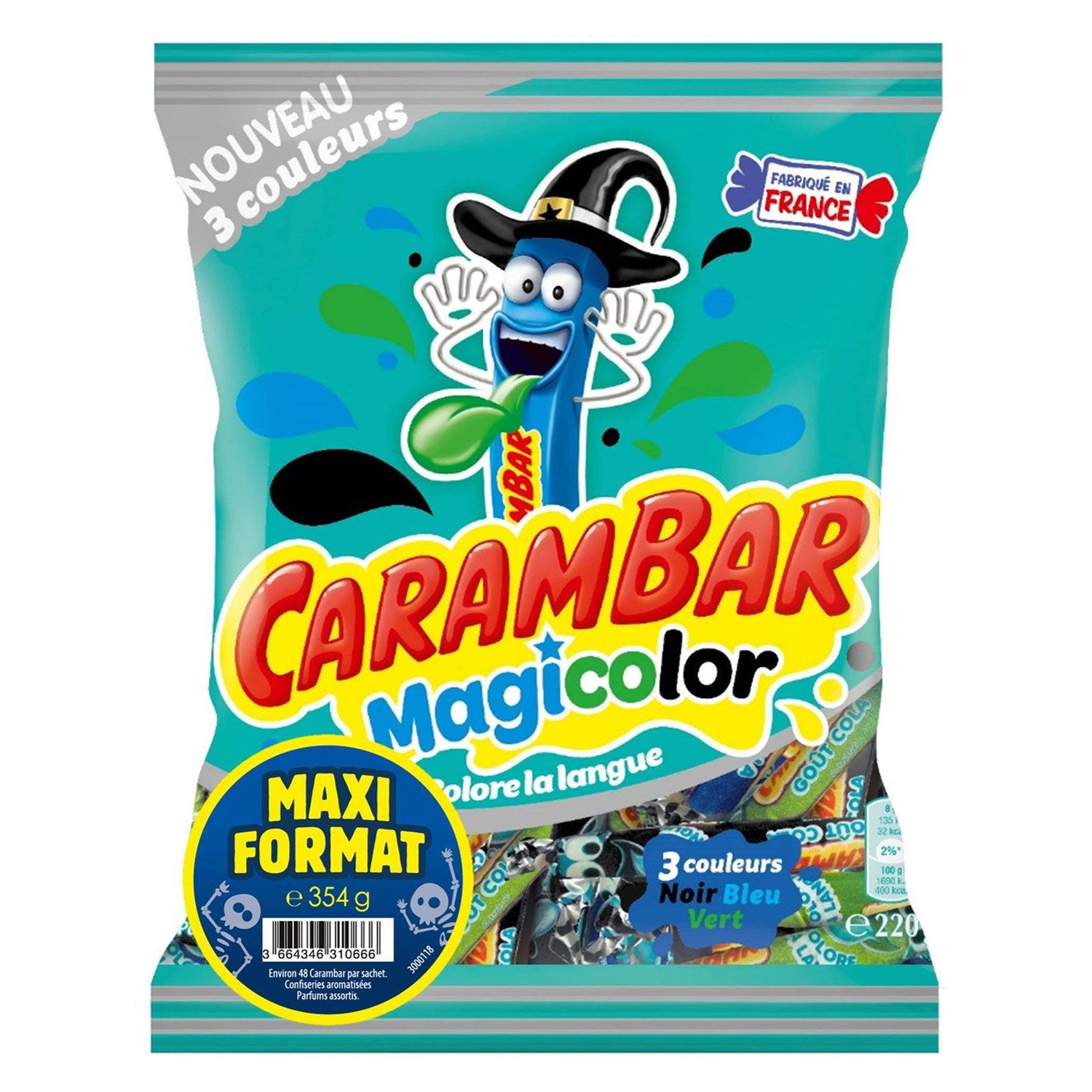 Bonbons magicolor Halloween CARAMBAR