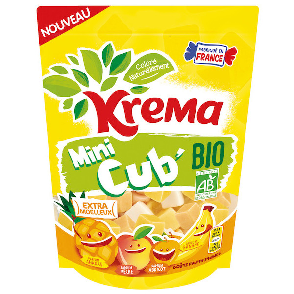 BONBONS MINI CUB' BIO(1) KREMA