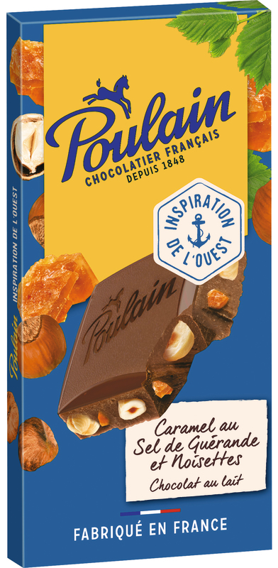 TABLETTE DE CHOCOLAT LAIT CARAMEL AU SEL DE GUÉ...