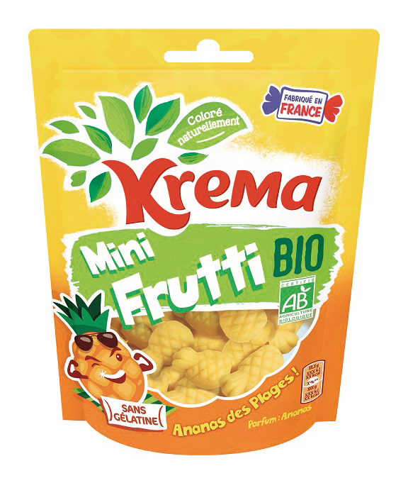 BONBONS MINI FRUTTI BIO ANANAS Krema