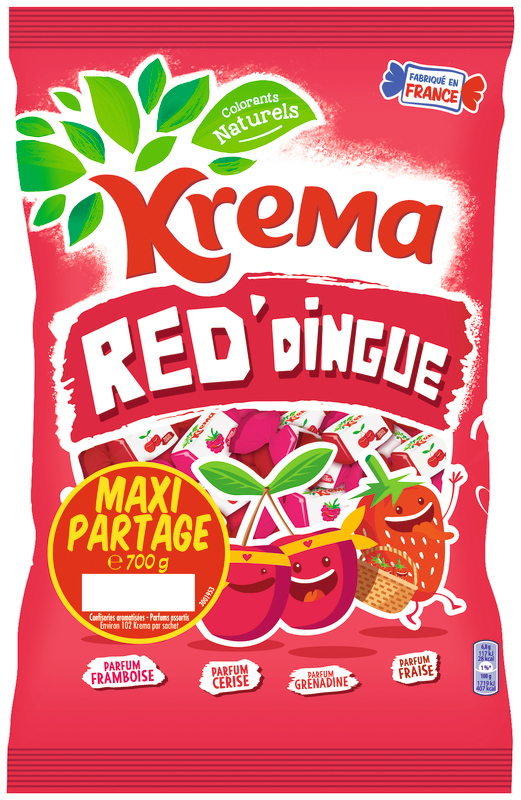 BONBONS FRUITS ROUGES RED DINGUE