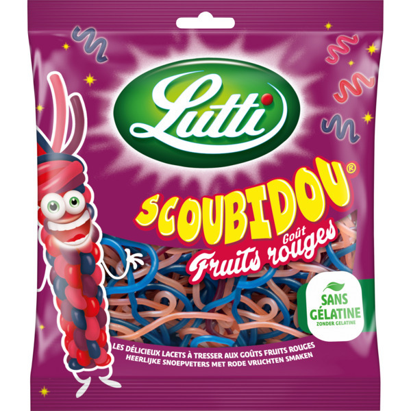  Scoubidou Fruits Rouges Lutti code EAN 3664346340762 