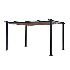 AVRIL PARIS AVRIL PARIS Tonnelle/Pergola aluminium 3x4m toile coulissante rétractable ... code EAN 3664380002336 