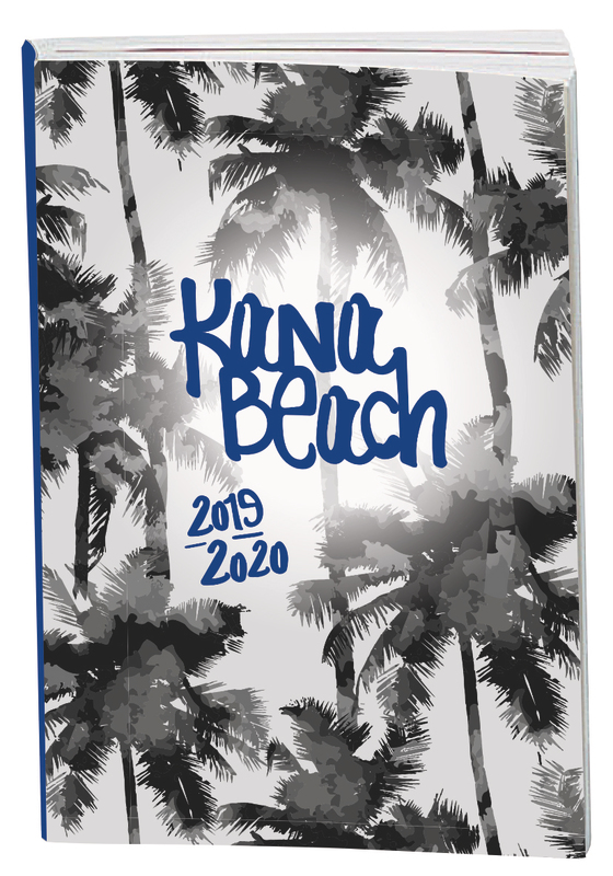 AGENDA SCOLAIRE 12X17 CM KANABEACH 3664447027678 KANABEACH