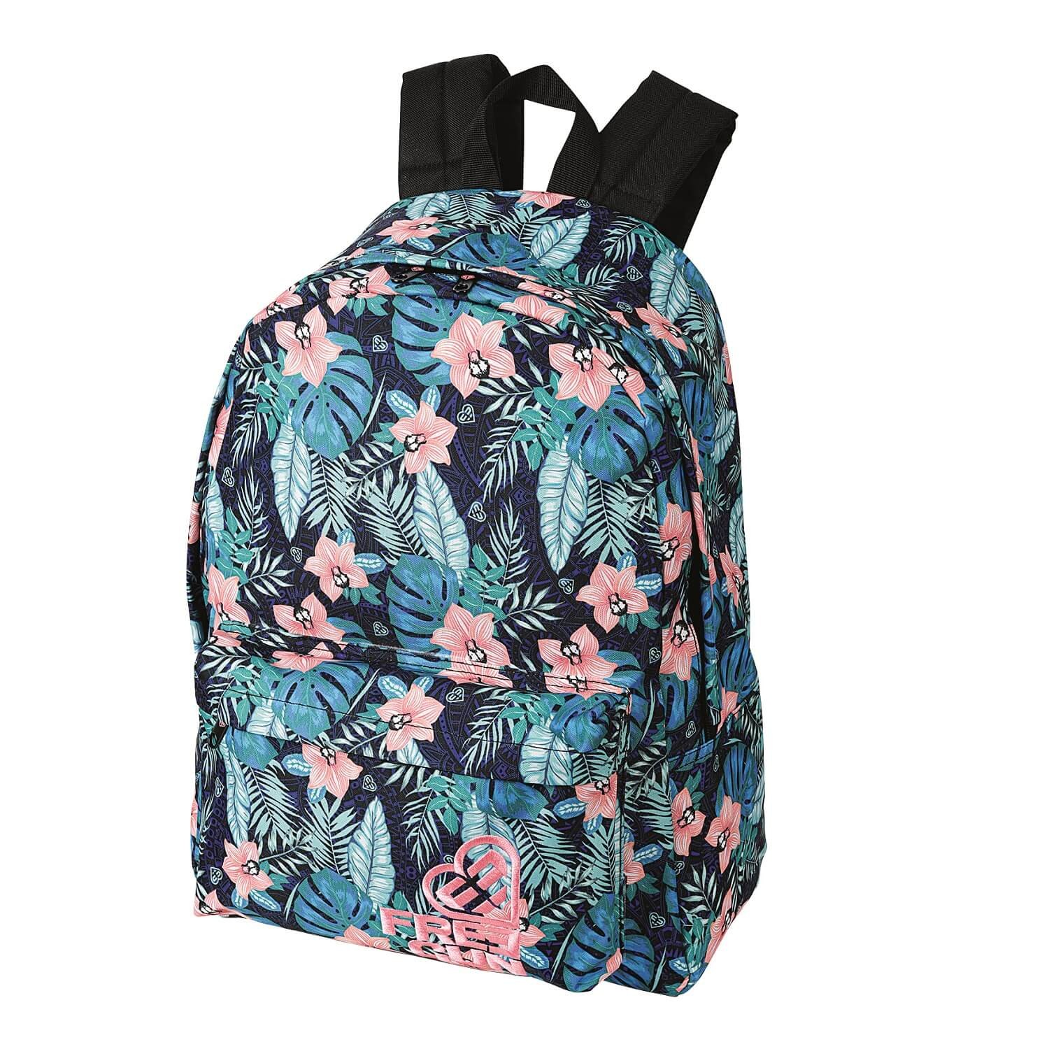 Sac à dos 1 compartiment bleu MISS FREEGUN