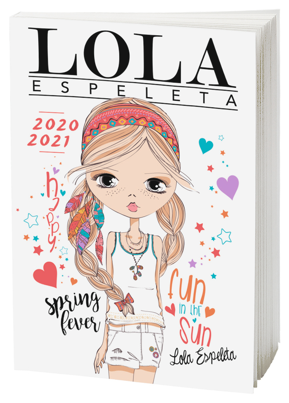 AGENDA SCOLAIRE 12X17 LICENCE LOLA ESPELETA LOL...