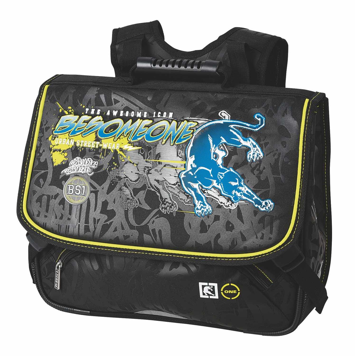 Cartable 38 cm noir BESOMEONE