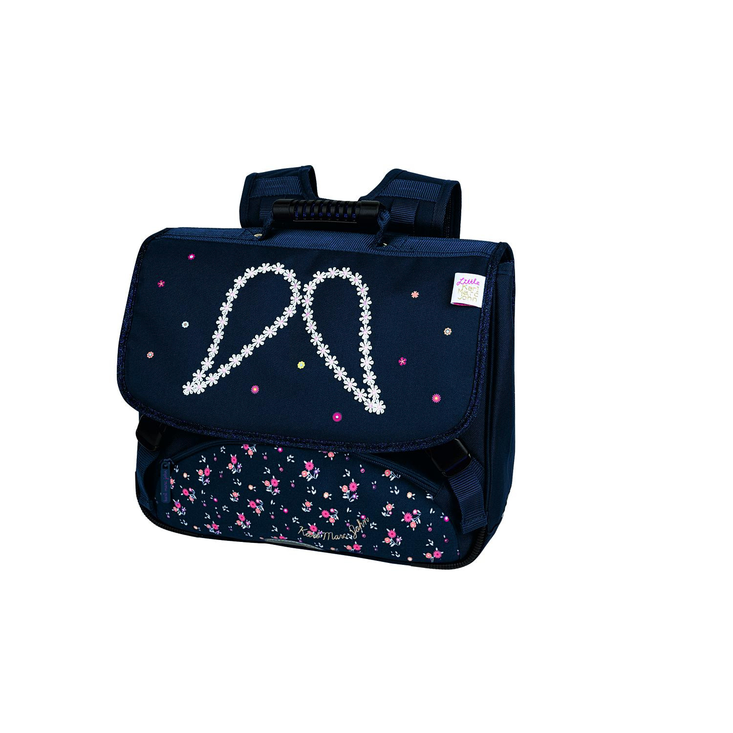 OBERTHUR Cartable 38 cm noir  LITTLE KARL MARC ...