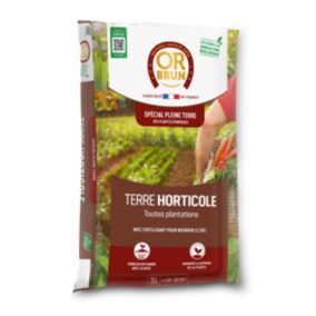  Terreau horticole sans tourbe toutes plantations 35L Or Brun code EAN 3664715070207 