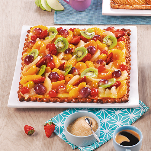 LES DÉLICES DE MENDÈS TARTE AUX FRUITS code EAN 3664785091744 