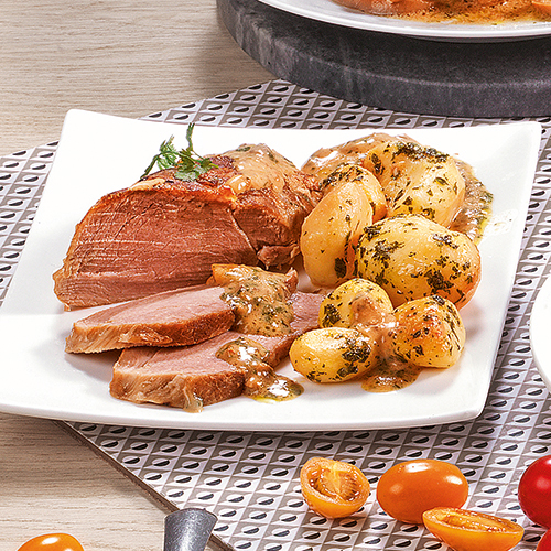 LES DÉLICES DE MENDÈS FILET MIGNON DE PORC À LA MOUTARDE code EAN 3664785092581 