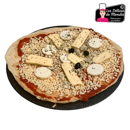 LES DÉLICES DE MENDÈS PIZZA 4 FROMAGES code EAN 3664785157679 