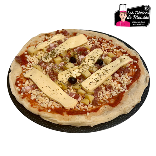 LES DÉLICES DE MENDÈS PIZZA MONTAGNARDE code EAN 3664785157747 
