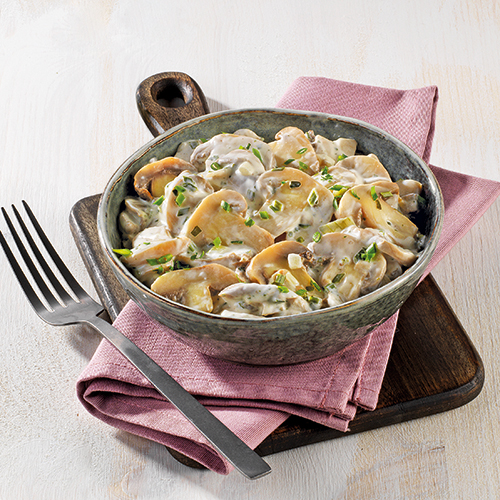  SALADE DE CHAMPIGNONS AIL ET FINES HERBES code EAN 3664785307340 