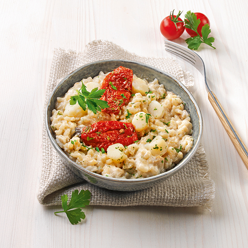  RISOTTO AUX NOIX DE ST-JACQUES* ET CHAMPIGNONS code EAN 3664785448937 