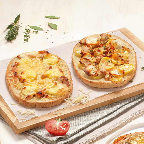  BRUSCHETTA CHÈVRE LARDONS code EAN 3664785449064 