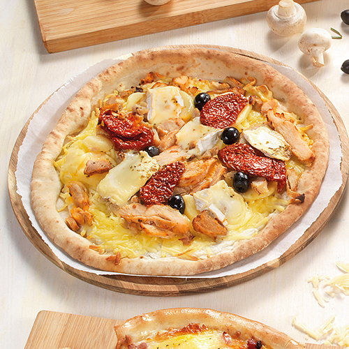  PIZZA POULET CAMEMBERT code EAN 3664785449163 