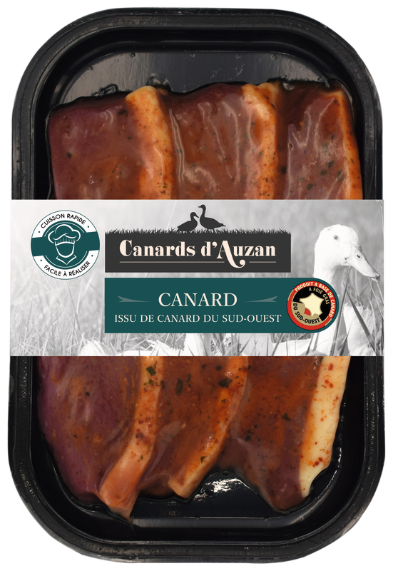 ESCALOPE DE MAGRET DE CANARD IGP SUD-OUEST MARINÉE MIEL ET PIMENT D’ESPELETTE CANARD D'AUZAN 3664857009288 CANARD D'AUZAN ESCALOPE DE MAGRET DE CANARD IGP SUD-OUEST MARINÉE MIEL ET PIMENT D’ESPELETTE CANARD D'AUZAN 3664857009288 CANARD D'AUZAN