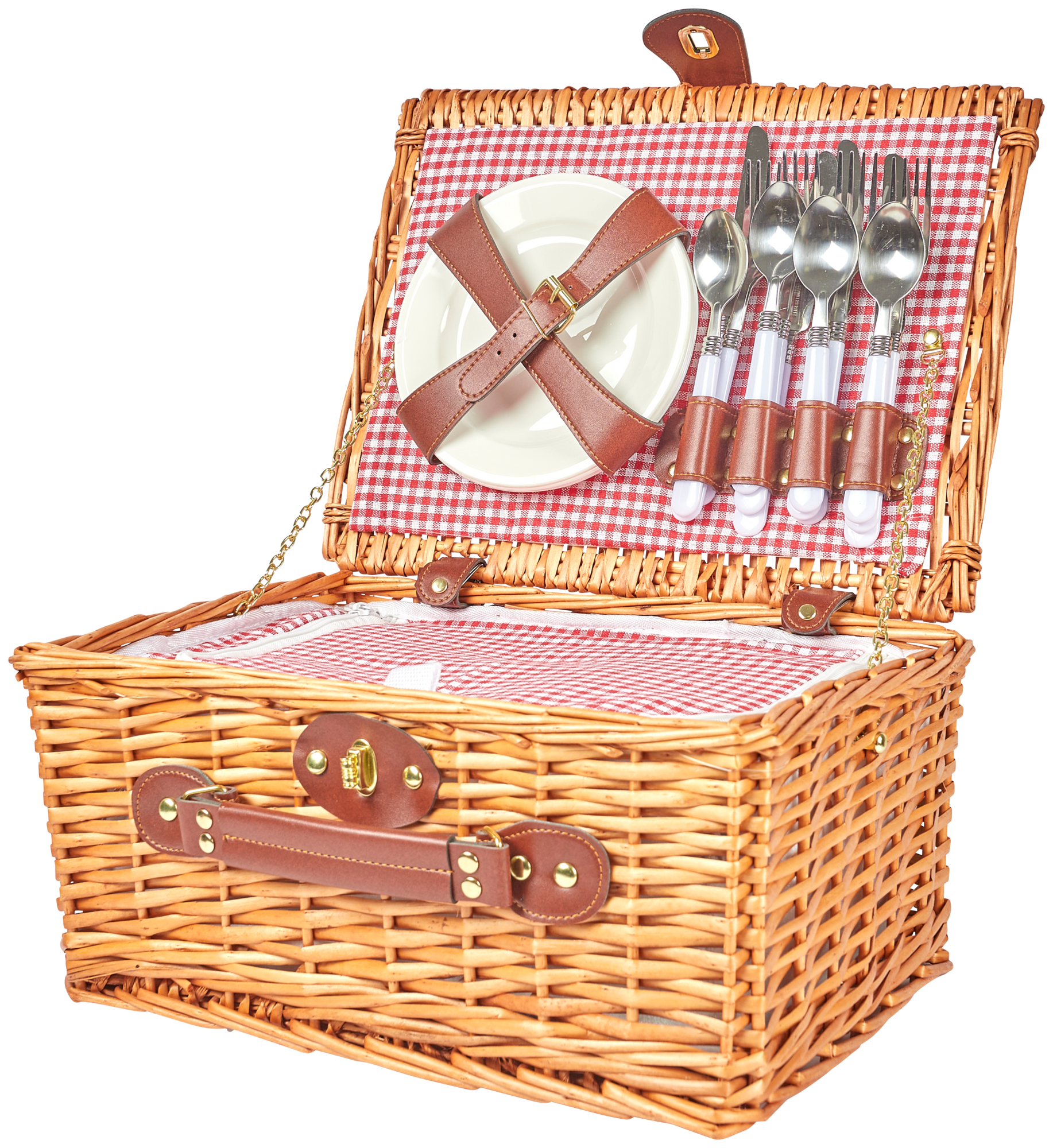 PANIER DE PIQUE-NIQUE AVEC VAISSELLE