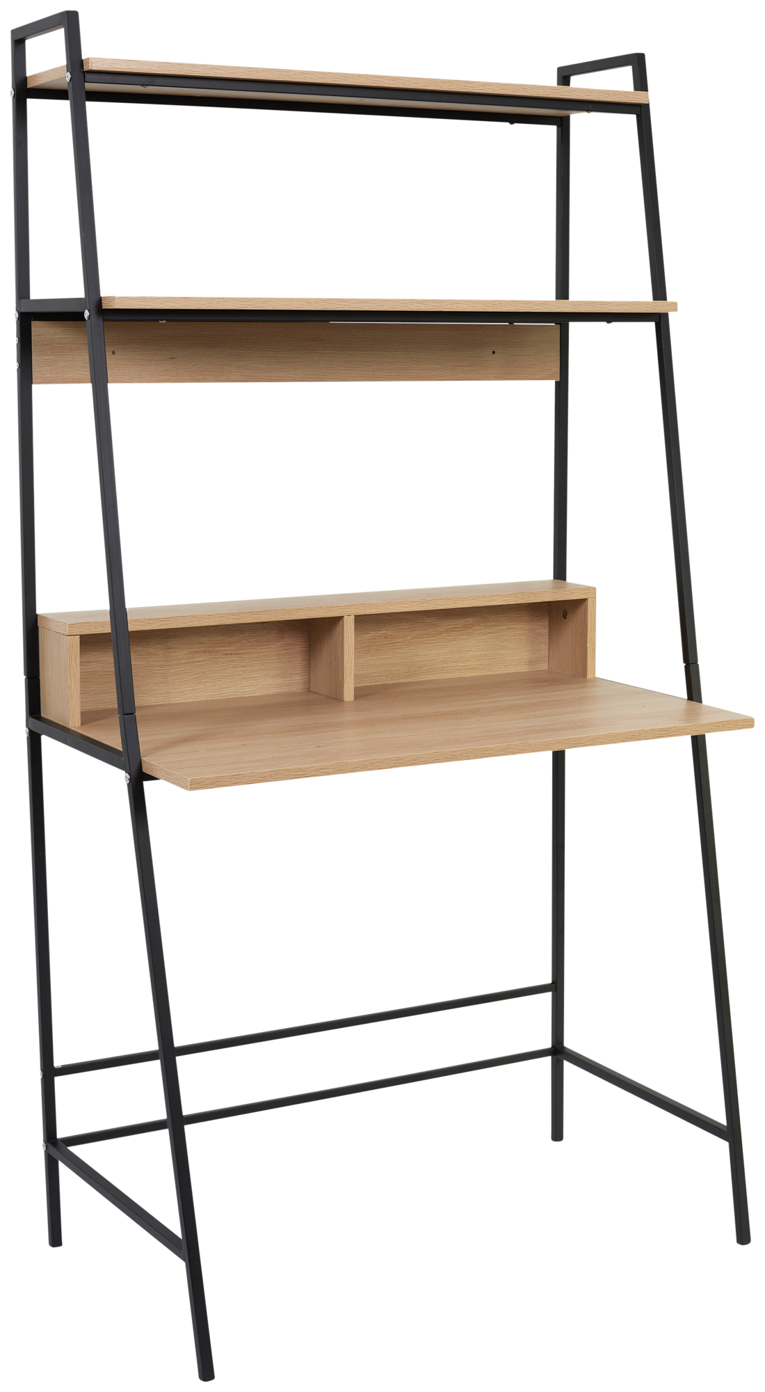 BUREAU ETAGERE ZACK NOIR