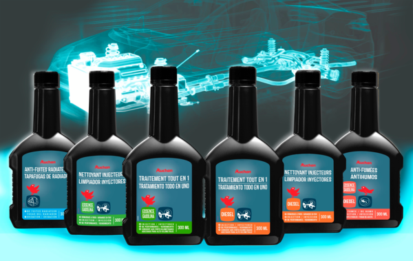  25% D'économie Sur Les Additifs Auto Auchan code EAN 3665257037659 