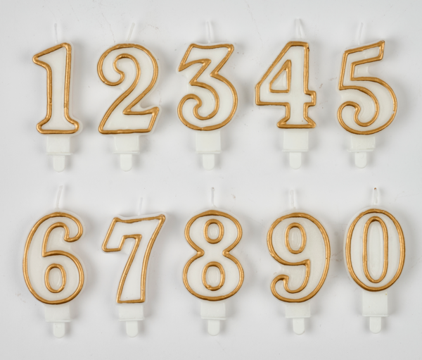 Bougie Anniversaire Chiffre 7 Cm Actuel