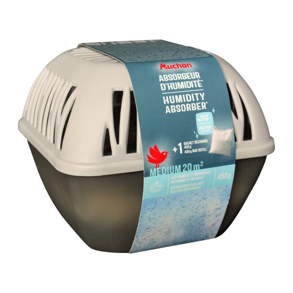  30% De Remise Immédiate Sur Les Absorbeurs D'humidité Auchan code EAN 3665257415433 