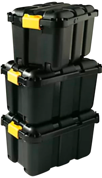  Lot De 3 Malles 49L + Couvercles code EAN 3665257518981 