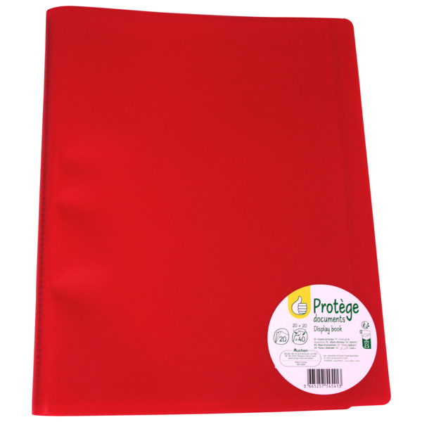  Protege Document 40 Vues Pouce code EAN 3665257545413 