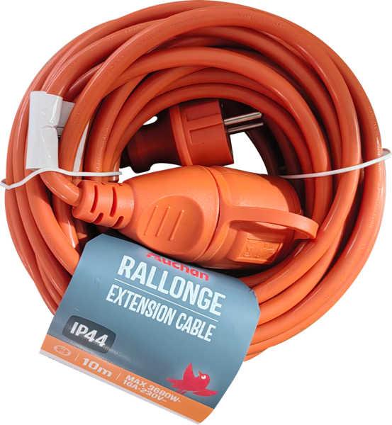 Prolongateur De Jardin Orange 10M 3665257546069 
