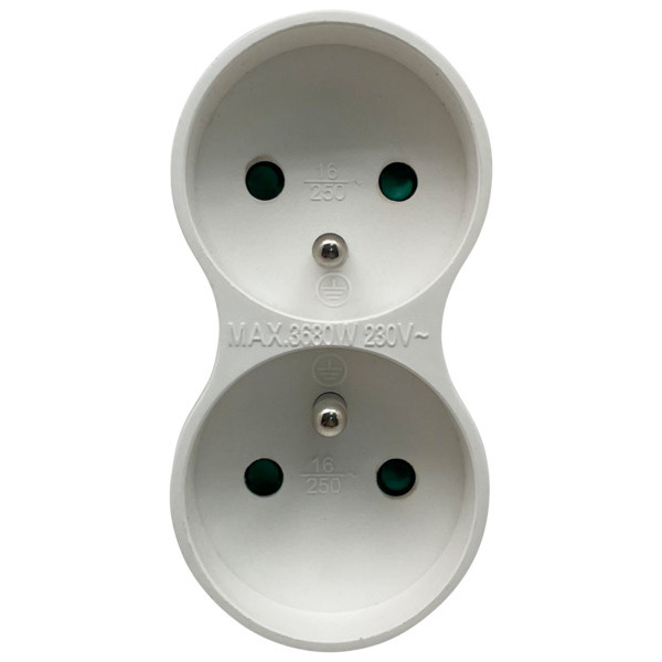  Biplite 2 Prises 16 A Auchan code EAN 3665257560645 