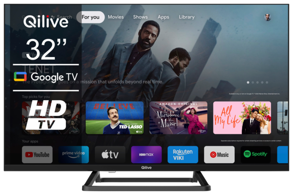  Tv Led 32"/ 80 Cm Qilive Q32Ha232B code EAN 3665257591649 