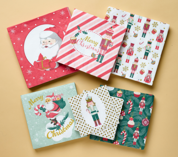  Serviettes 3 Plis 33 Cm Actuel code EAN 3665257607890 