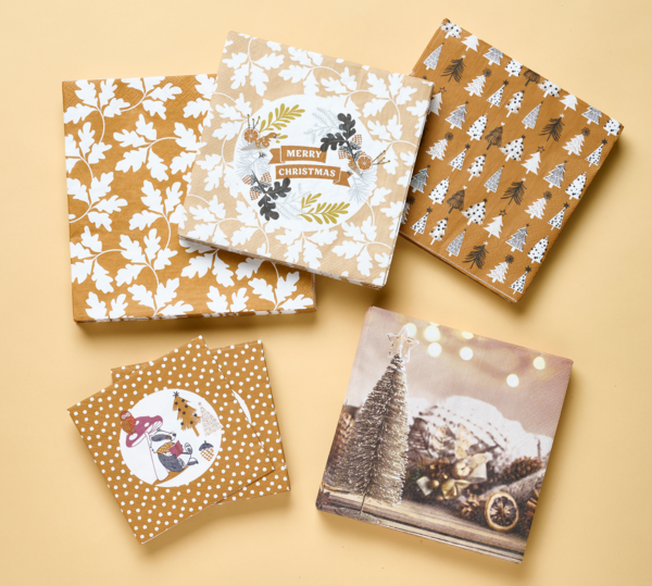  Serviettes 3 Plis 33 Cm Actuel code EAN 3665257608118 